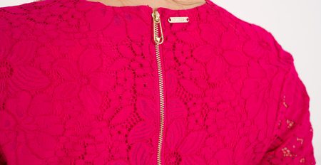 Vestido de encaje de mujer Guess - Rosa -