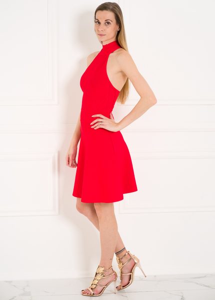 Guess by Marciano bandážové šaty - červená -