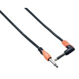 Bespeco SLPJ300 - nástrojový kabel rovný / zahnutý jack 3m