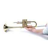MusicNomad MN761 Premium Trumpet Snake Brush - čistící kartáček - 1ks