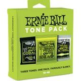 3331 Ernie Ball Tone Pack - Regular Slinky Electric Strings 3-pack(Slinky, Cobalt, M-Steel) .010-.046 - struny na elektrickou kytaru - 3ks