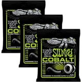 3721 Ernie Ball Cobalt 3 Pack /.010-.046 / - struny na elektrickou kytaru -3ks