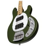 Sterling By MusicMan SUB StingRay R4 HH Olive - basová kytara - 1ks