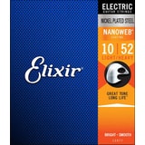 Elixir Nanoweb Light Heavy 10 / 52 - struny na elektrickou kytaru