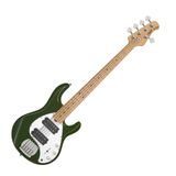 Sterling By MusicMan SUB StingRay R5 HH Olive - elektrická baskytara