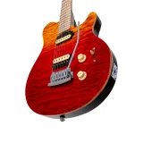 Sterling by MusicMan AX3QM-SPR Spectrum Red - elektrická kytara - 1ks