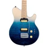 Sterling by MusicMan AX3QM-SPB Spectrum Blue - elektrická kytara - 1ks