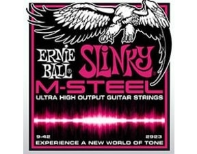 2923 Ernie Ball M-Steel Skinny Super Slinky - .009 - .042 struny na elektrickou kytaru