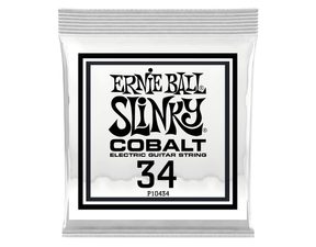 10434 Ernie Ball .034 Cobalt Wound Electric Guitar Strings Single - jednotlivá struna na elektrickou kytaru - 1ks