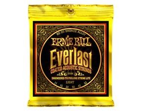 2558 Ernie Ball Everlast 80/20 Bronze Light Coated /11-52/ - "potažené" struny na akustickou kytaru