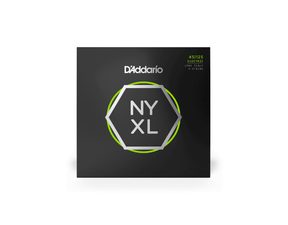 D'Addario NYXL45125 Light Top/Medium Bottom 5-String Long Scale - .045 / .125 - struny na pětistrunnou baskytaru - 1ks