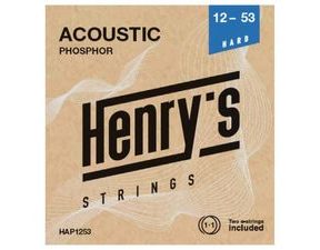 HENRY´S STRINGS HAP1253 Acoustic Phosphor - 012“ - 053“ - struny na akustickou kytaru