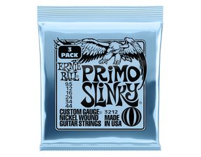 3212 Ernie Ball Nickel Primo Slinky 3 Pack /.0095 - .044 / - struny na elektrickou kytaru 3ks