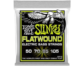 2812 Ernie Ball Regular Slinky Flatwound Cobalt 50 – 105