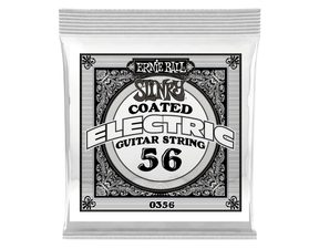 0356 Ernie Ball .056 COATED WOUND NICKEL - " potažená " jednotlivá struna na elektrickou kytaru - 1ks