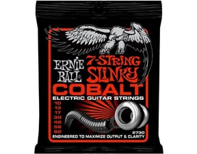 2730 Ernie Ball Cobalt 7 String Slinky .010-.062 struny na elektrickou kytaru