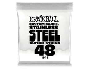 1948 Ernie Ball .048 Stainless Steel Wound - jednotlivá struna na elektrickou kytaru - 1ks