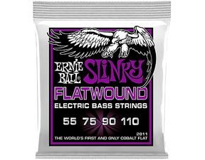 2811 Ernie Ball SLINKY FLATWOUND POWER 55 – 110