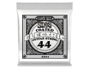 0344 Ernie Ball .044 COATED WOUND NICKEL - " potažená " jednotlivá struna na elektrickou kytaru - 1ks