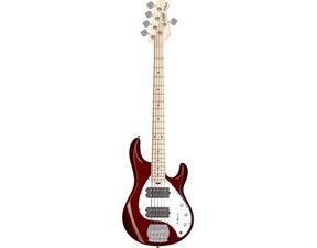 SUB Sterling by MusicMan Bass StingRay 5 HH RAY5HH Ruby Red Burst Satin