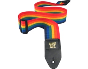 4044 Ernie Ball Polypro Guitar Strap - Rainbow - kytarový pás - 1ks