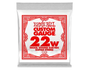 1122 Ernie Ball .022 WOUND Single String - jednotlivá struna na elektrickou kytaru - 1ks