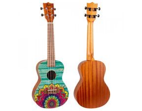 FLIGHT NUC200 Teak - koncertní ukulele s měkkým obalem - 1ks