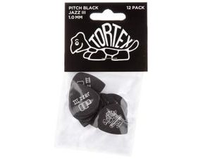 DUNLOP Tortex Pitch Black Jazz III 1.0mm - trsátka - 12ks