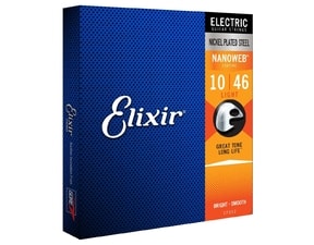 Elixir 12102 Nanoweb Electric Strings Medium 11 / 49 - struny na elektrickou kytaru