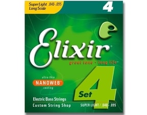 Elixir 12102 Nanoweb Electric Strings Medium 11 / 49 - struny na elektrickou kytaru