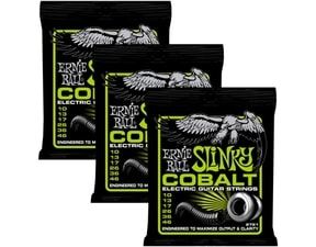 3721 Ernie Ball Cobalt 3 Pack /.010-.046 / - struny na elektrickou kytaru -3ks