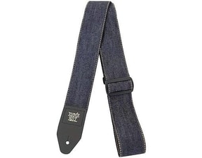 4059 Ernie Ball Denim Strap INDIGO RINSE TAN STITCH - LIMITED EDITION - kytarový pás - 1ks