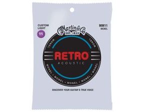 MARTIN Retro Custom Light .011 - .052 - struny na akustickou kytaru - 1ks