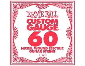 1160 Ernie Ball .060 NICKEL WOUND - jednotlivá struna na elektrickou kytaru - 1ks