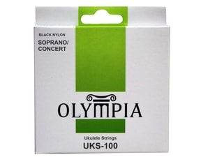 Olympia UKS100 Black - ukulele struny