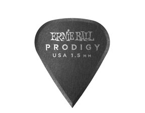 9335 Ernie Ball 1.5mm Black Sharp Prodigy Picks - trsátko - 1ks