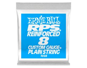 1028 Ernie Ball .008 RPS Reinforced Plain Electric Guitar Strings Single - 1ks