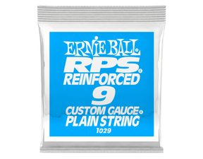 1029 Ernie Ball .009 RPS Reinforced Plain Electric Guitar Strings Single - 1ks