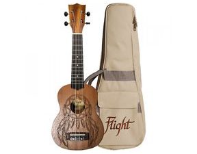 FLIGHT NUS350 DC - sopránové ukulele s měkkým obalem - 1ks