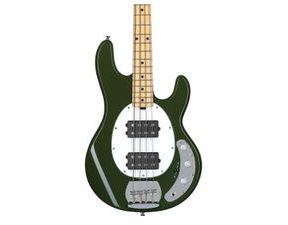 Sterling By MusicMan SUB StingRay R4 HH Olive - basová kytara - 1ks