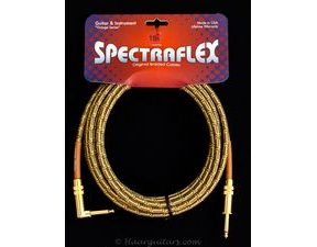 Spectraflex USA GCV18 Vintage Series kabel - " opletený " nástrojový kabel - 5.4m Rovný/Rovný - 1ks