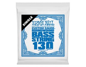 10130 Ernie Ball .130 Super Long Scale Nickel Wound Electric Bass String Single - jednotlivá struna na basovou kytaru - 1ks