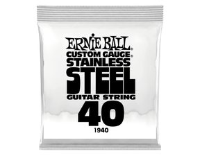 1940 Ernie Ball .040 Stainless Steel Wound - jednotlivá struna na elektrickou kytaru - 1ks