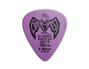 9193 Ernie Ball Everlast Picks Purple 1.0mm - kytarová trsátka 1ks
