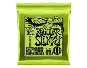 2221 Ernie Ball Regular Slinky Nickel Wound Electric Guitar Strings .010 - .046 - struny na elektrickou kytaru - 1ks