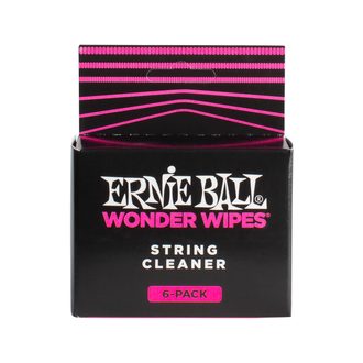 4277 Ernie Ball String Cleaner Wonder Wipes - čistící ubrousky na struny - 6ks