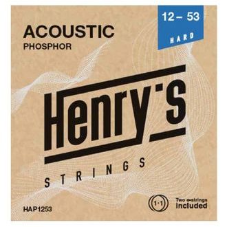 HENRY´S STRINGS HAP1253 Acoustic Phosphor - 012“ - 053“ - struny na akustickou kytaru