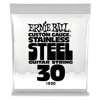 1930 Ernie Ball .030 Stainless Steel Wound Electric Guitar Strings Single - jednotlivá struna na elektrickou kytaru - 1ks