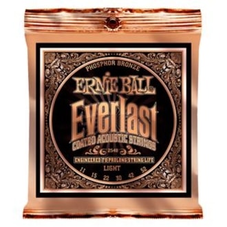 2548 Ernie Ball Everlast Phosphor Bronze Coated Light /11-52/ - "potažené" struny na akustickou kytaru