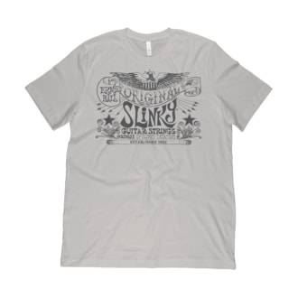 4845 Ernie Ball Original Slinky Silver T-Shirt SM triko